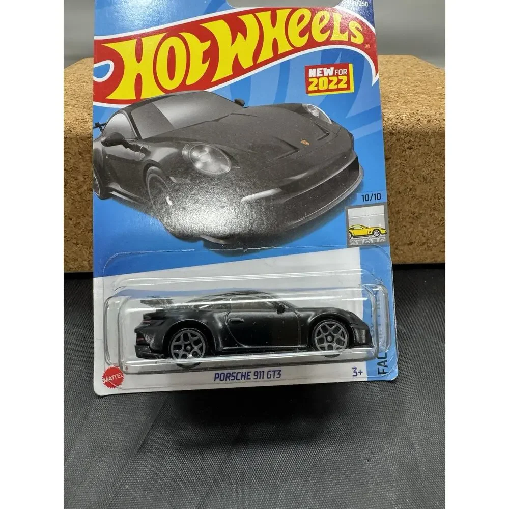 Hot Wheels 2022 Factory Fresh Porsche 911 GT3 Matte Black 199/250 HCX85 10/10